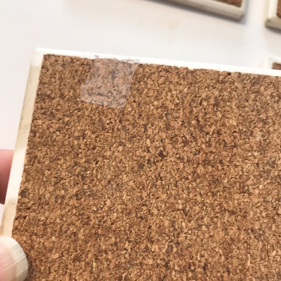 UVA Set/4 Stonewear Logo Coasters - Picture 6 of 6